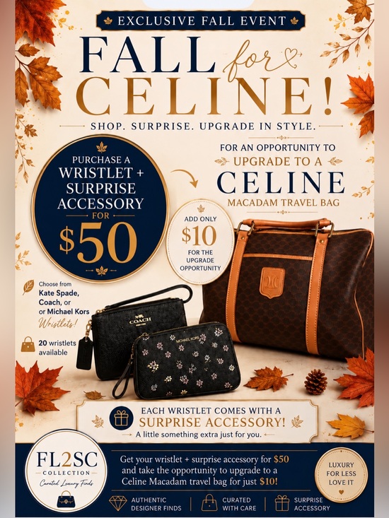 The Unbranded Brand Handbags - Fall for Celine Event Saturday Sept 12th